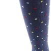 'FancySocks' Patterned Cotton Knee-high Compression Socks 15-21 mmHg - Image 3